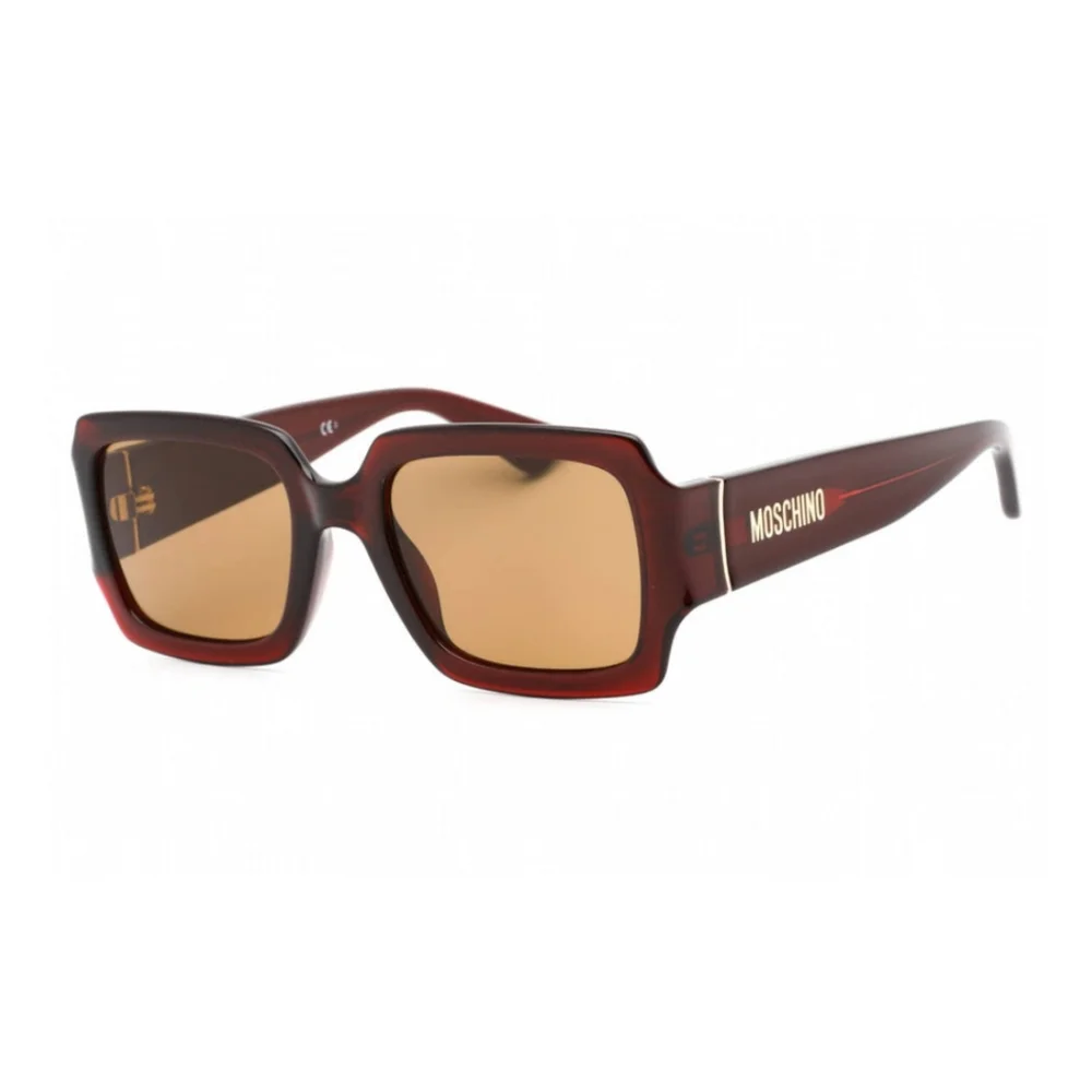 MOSCHINO- MOS063/S Sunglasses Red / Brown